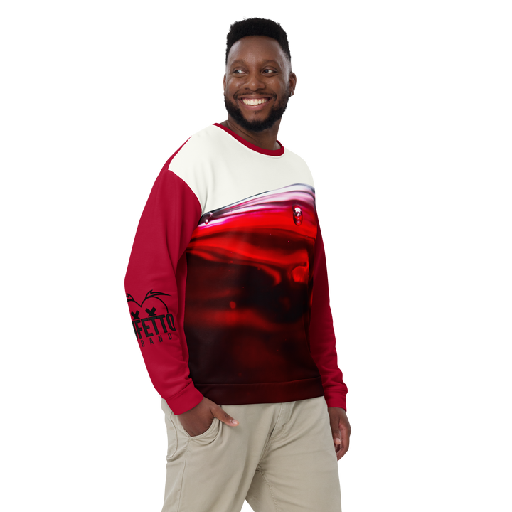 Felpa unisex Uomo/Donna WINE - Gufetto Brand 