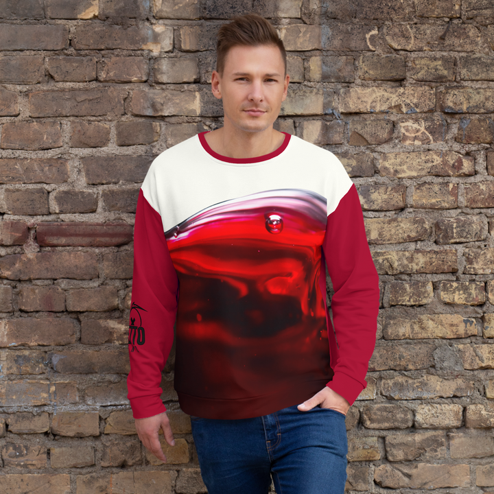 Felpa unisex Uomo/Donna WINE - Gufetto Brand 