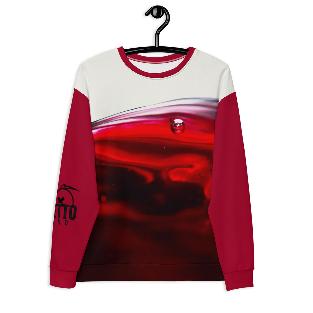 Felpa unisex Uomo/Donna WINE - Gufetto Brand 