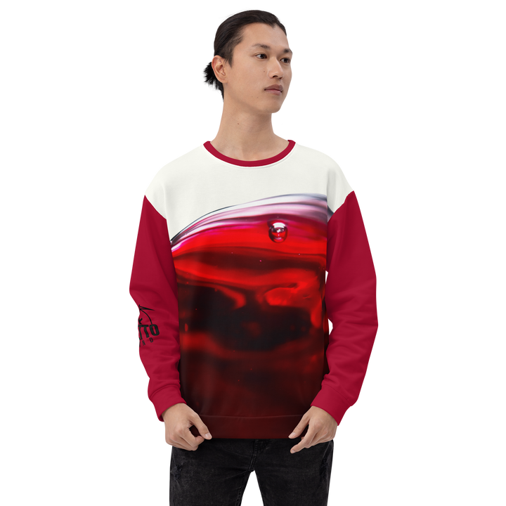 Felpa unisex Uomo/Donna WINE - Gufetto Brand 