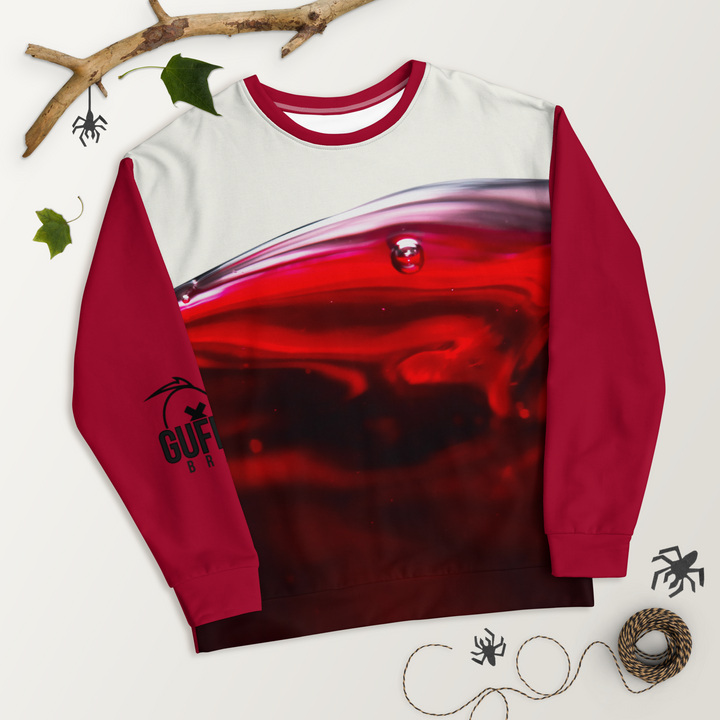 Felpa unisex Uomo/Donna WINE - Gufetto Brand 