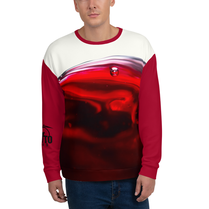 Felpa unisex Uomo/Donna WINE - Gufetto Brand 