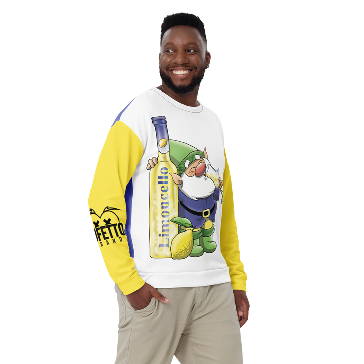 Felpa unisex Uomo/Donna LIMONCELLOLO - Gufetto Brand 
