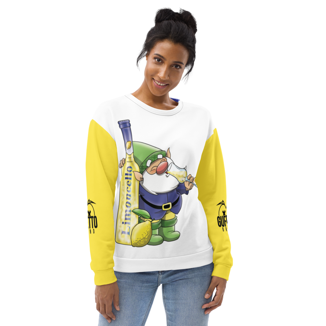 Felpa unisex Uomo/Donna LIMONCELLOLO - Gufetto Brand 