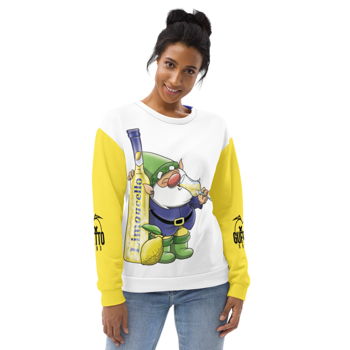Felpa unisex Uomo/Donna LIMONCELLOLO - Gufetto Brand 