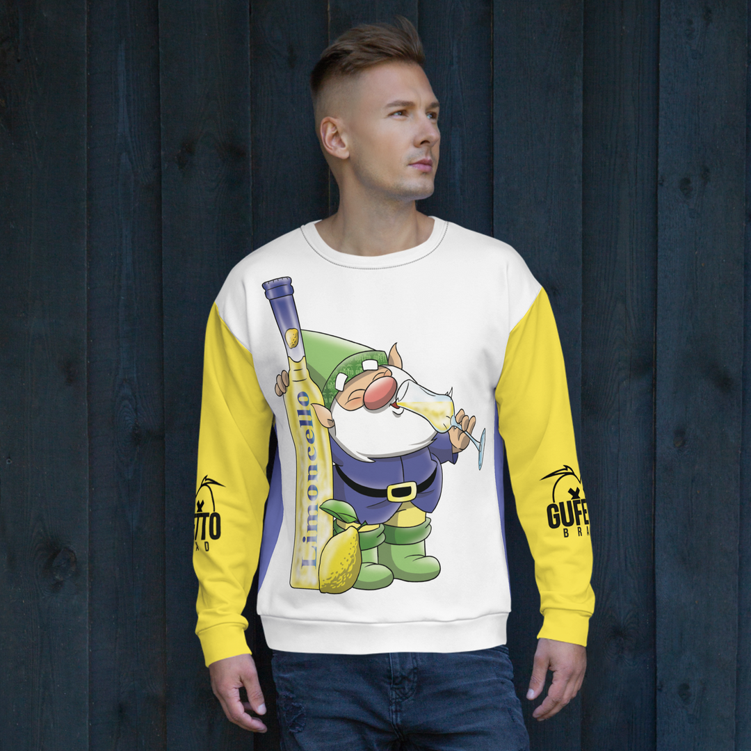 Felpa unisex Uomo/Donna LIMONCELLOLO - Gufetto Brand 