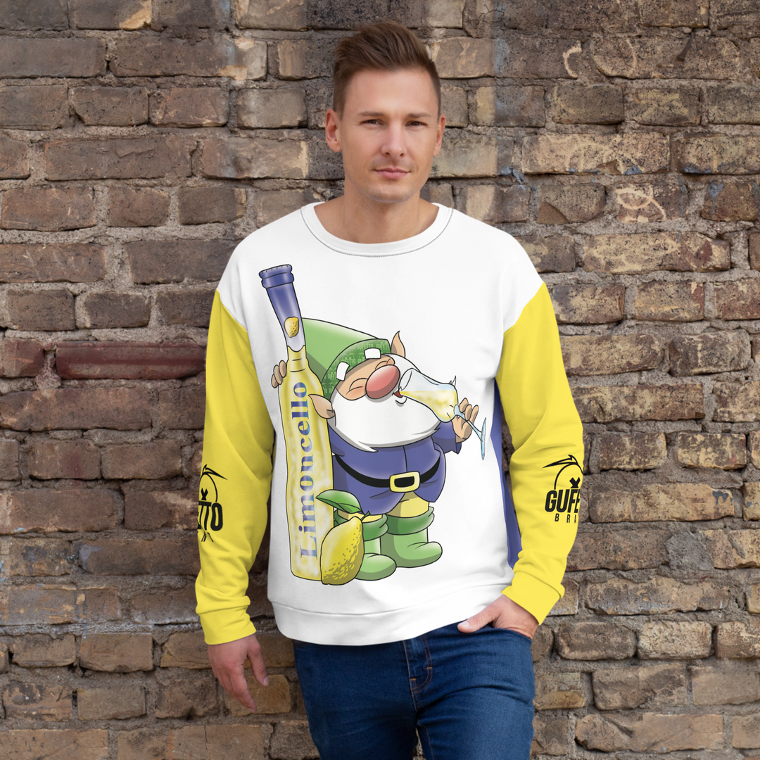 Felpa unisex Uomo/Donna LIMONCELLOLO - Gufetto Brand 