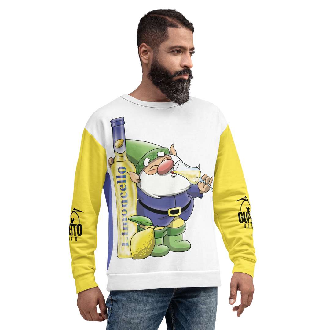 Felpa unisex Uomo/Donna LIMONCELLOLO - Gufetto Brand 