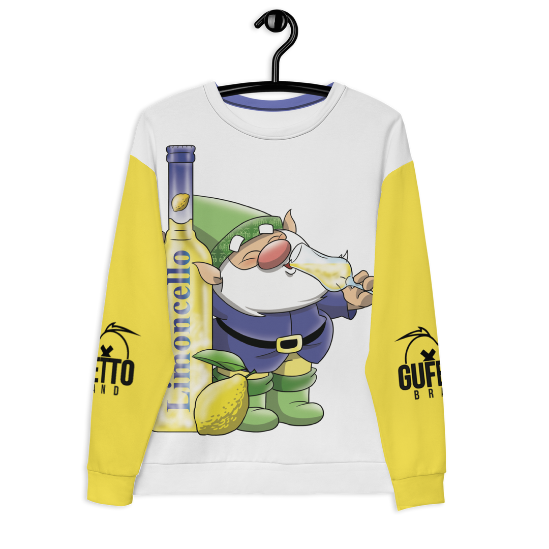 Felpa unisex Uomo/Donna LIMONCELLOLO - Gufetto Brand 
