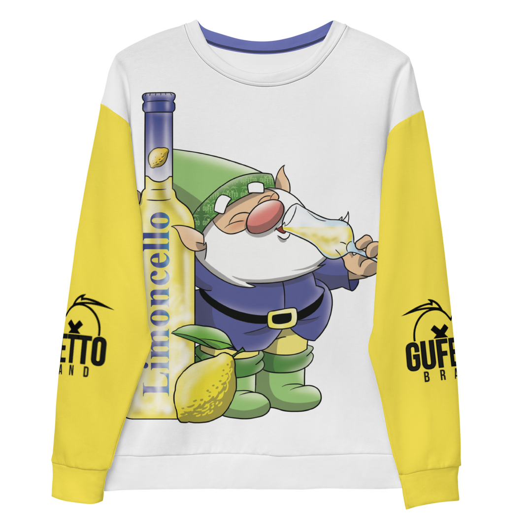 Felpa unisex Uomo/Donna LIMONCELLOLO - Gufetto Brand 