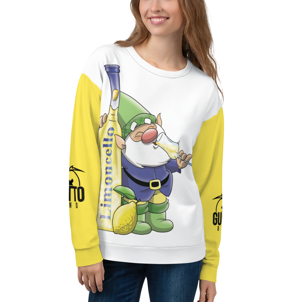 Felpa unisex Uomo/Donna LIMONCELLOLO - Gufetto Brand 