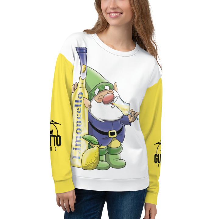 Felpa unisex Uomo/Donna LIMONCELLOLO - Gufetto Brand 