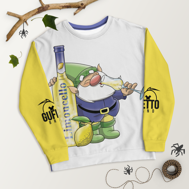 Felpa unisex Uomo/Donna LIMONCELLOLO - Gufetto Brand 