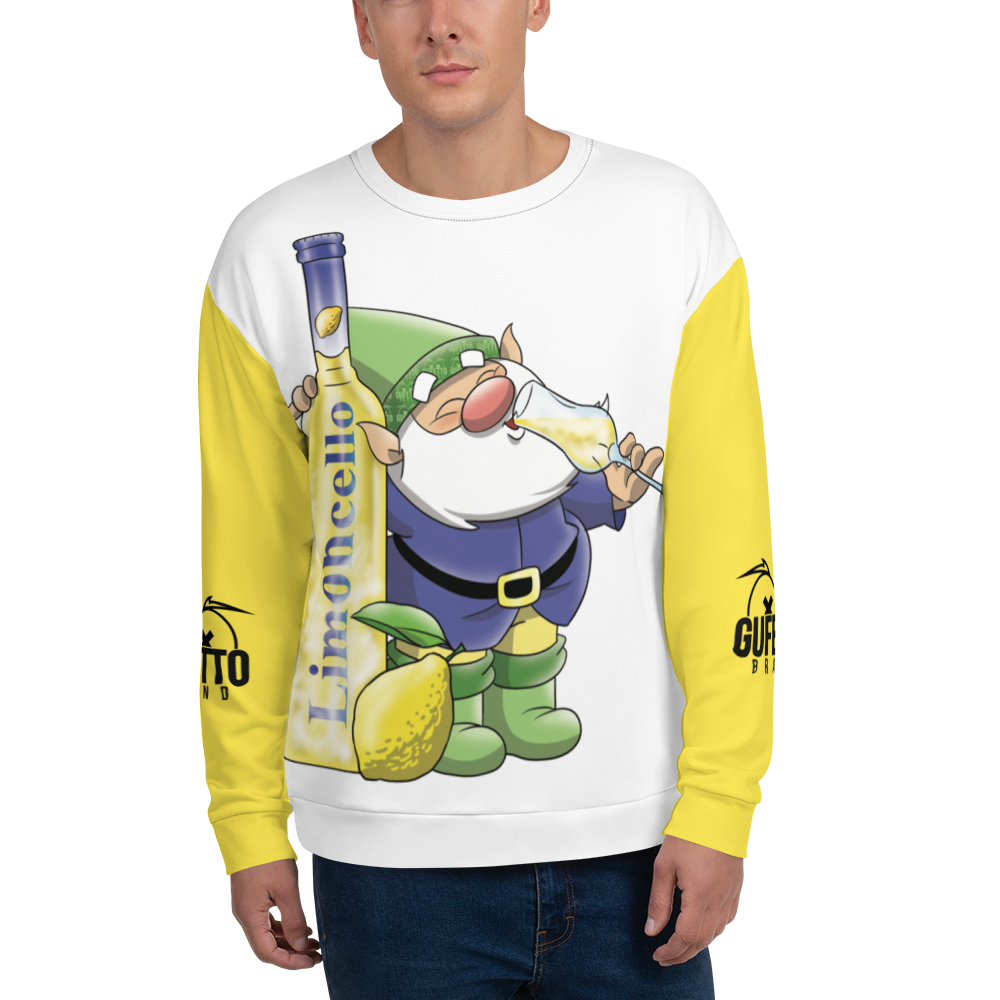 Felpa unisex Uomo/Donna LIMONCELLOLO - Gufetto Brand 