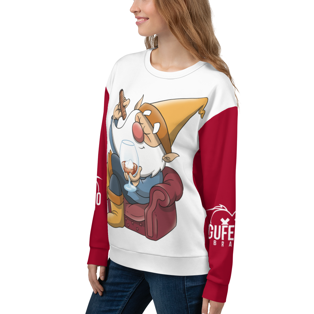 Felpa unisex Uomo/Donna WHISKOLO - Gufetto Brand 