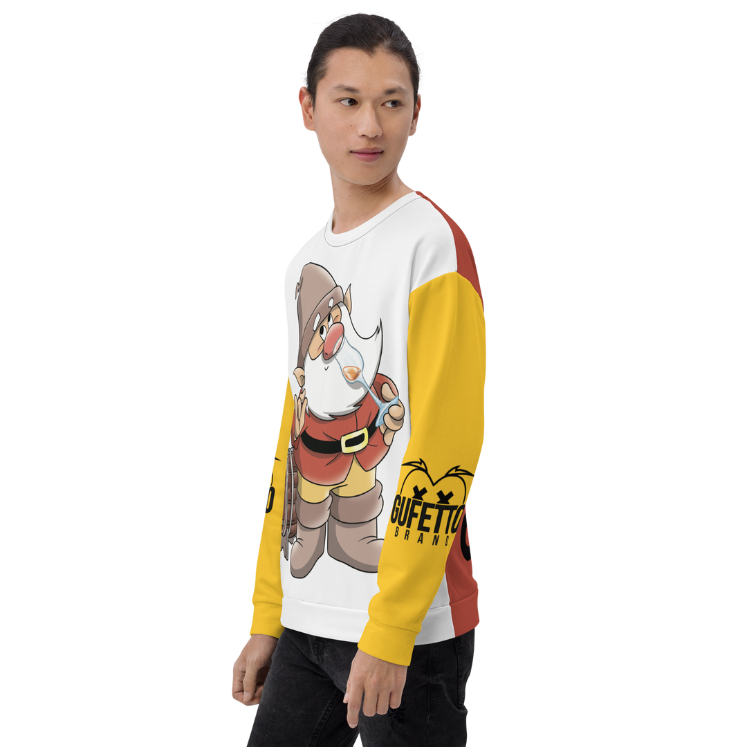 Felpa unisex Uomo/Donna GRAPPOLO - Gufetto Brand 