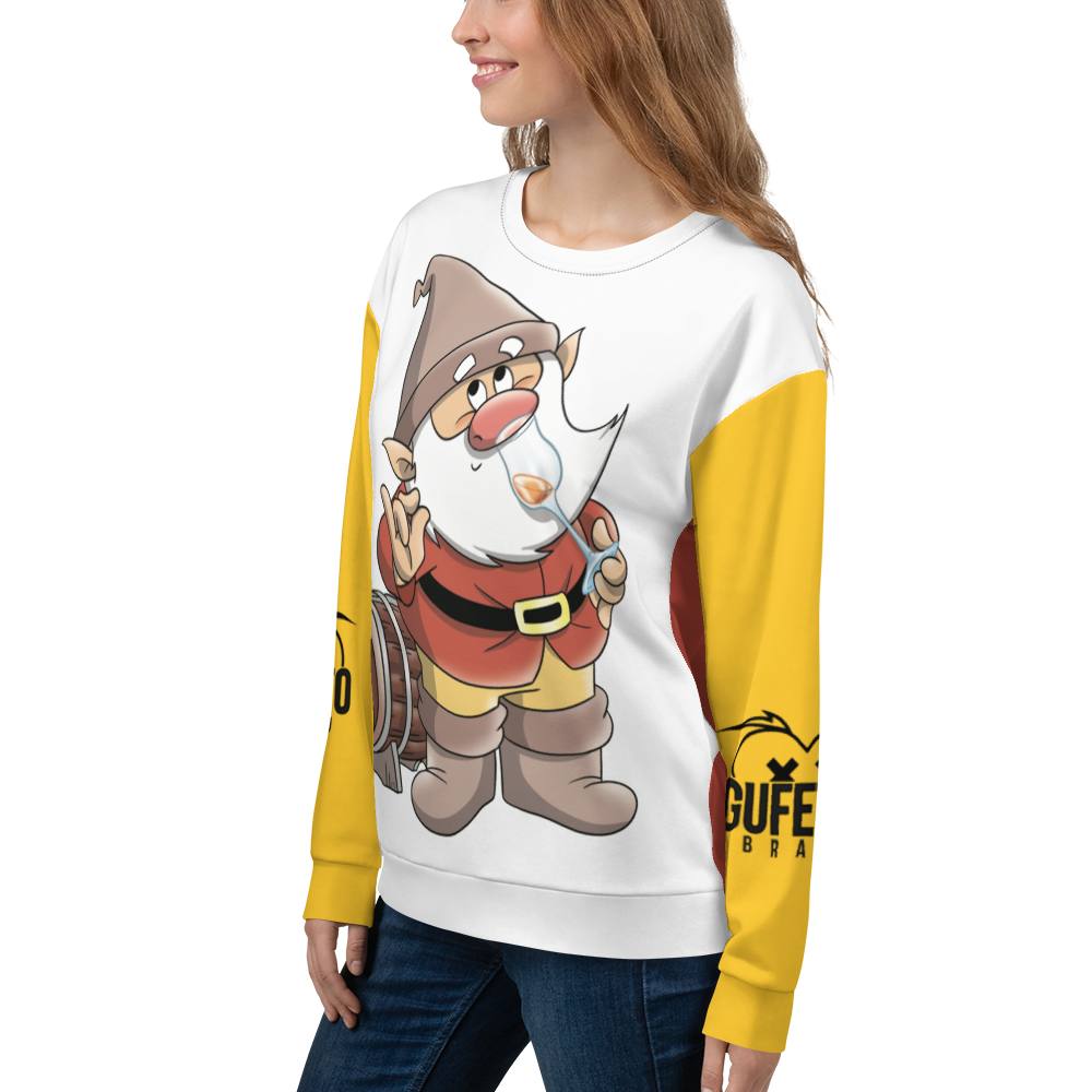 Felpa unisex Uomo/Donna GRAPPOLO - Gufetto Brand 