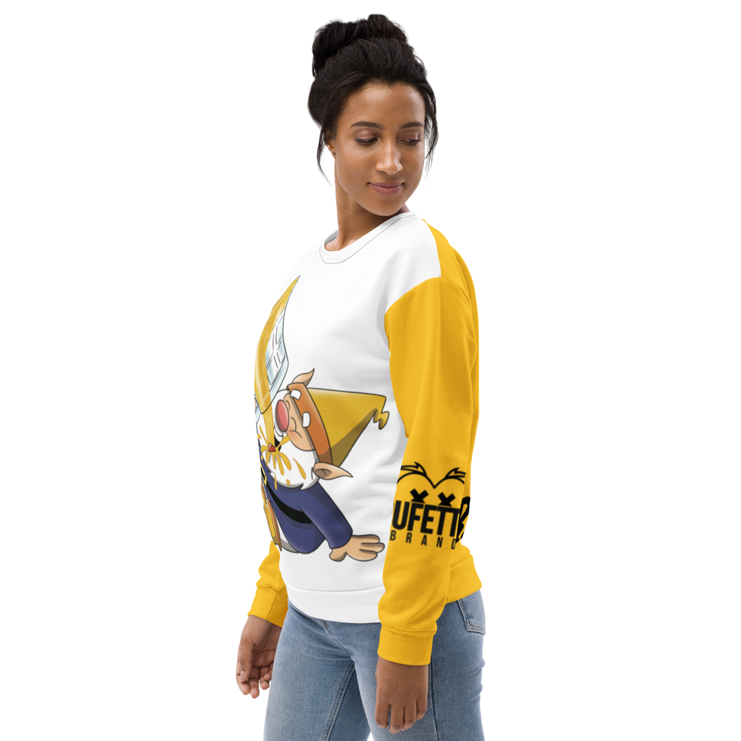 Felpa unisex Uomo/Donna BIRROLO TWO - Gufetto Brand 