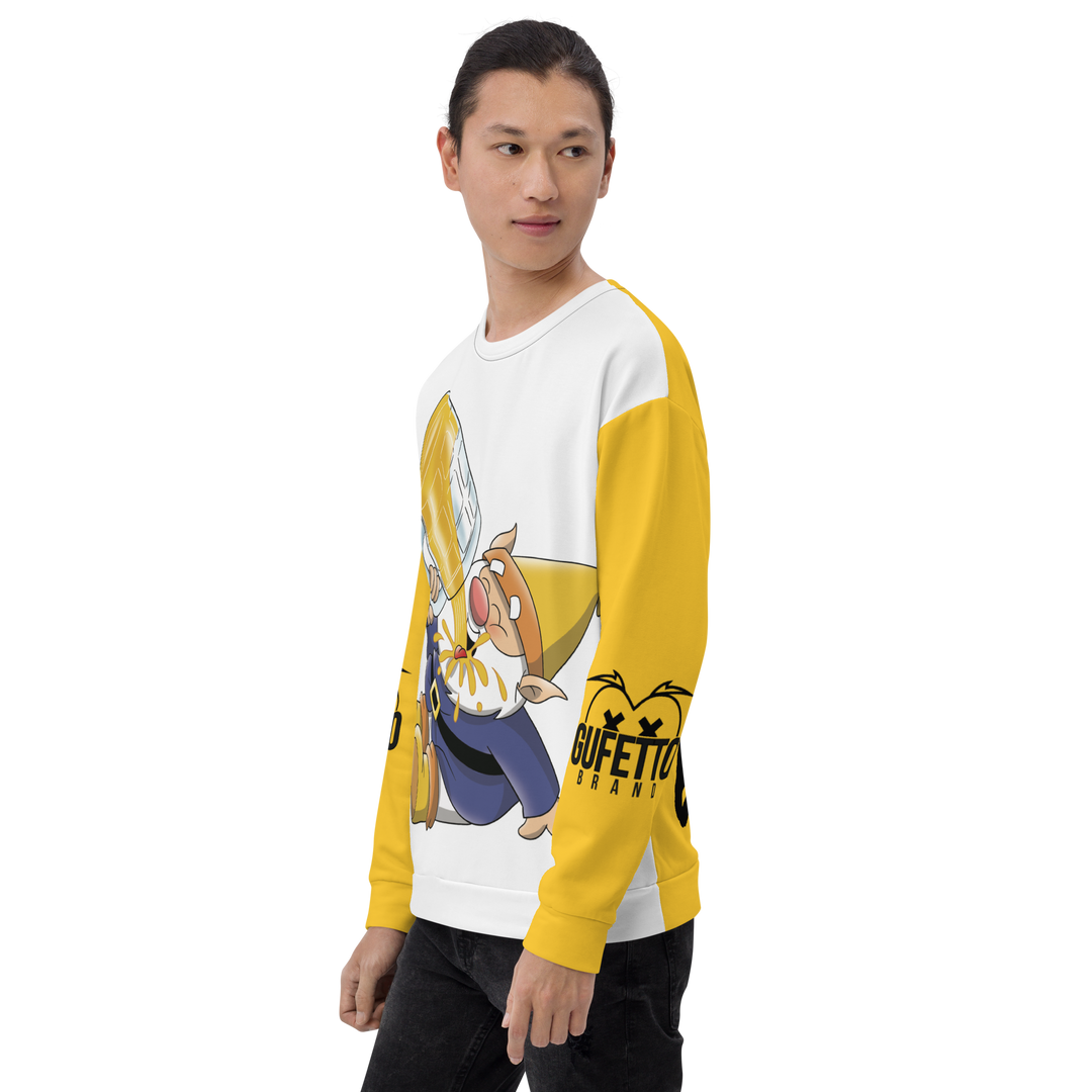 Felpa unisex Uomo/Donna BIRROLO TWO - Gufetto Brand 