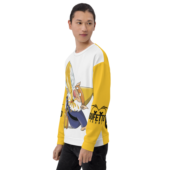Felpa unisex Uomo/Donna BIRROLO TWO - Gufetto Brand 