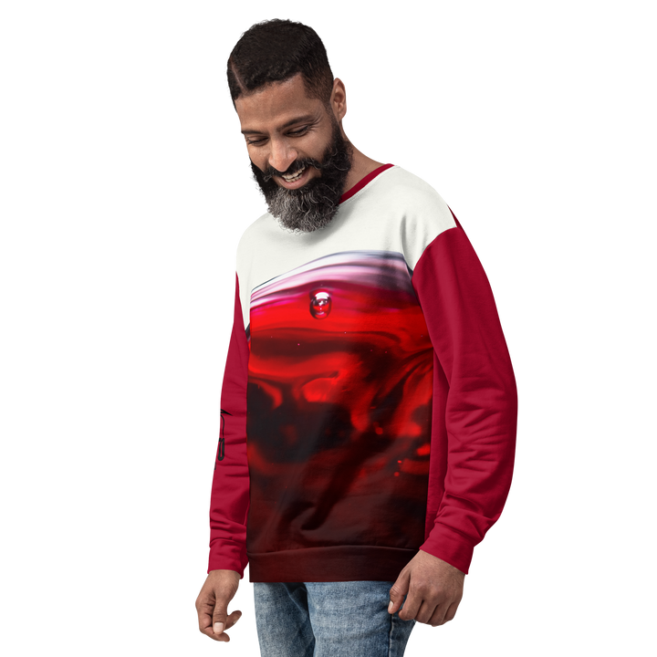 Felpa unisex Uomo/Donna WINE - Gufetto Brand 
