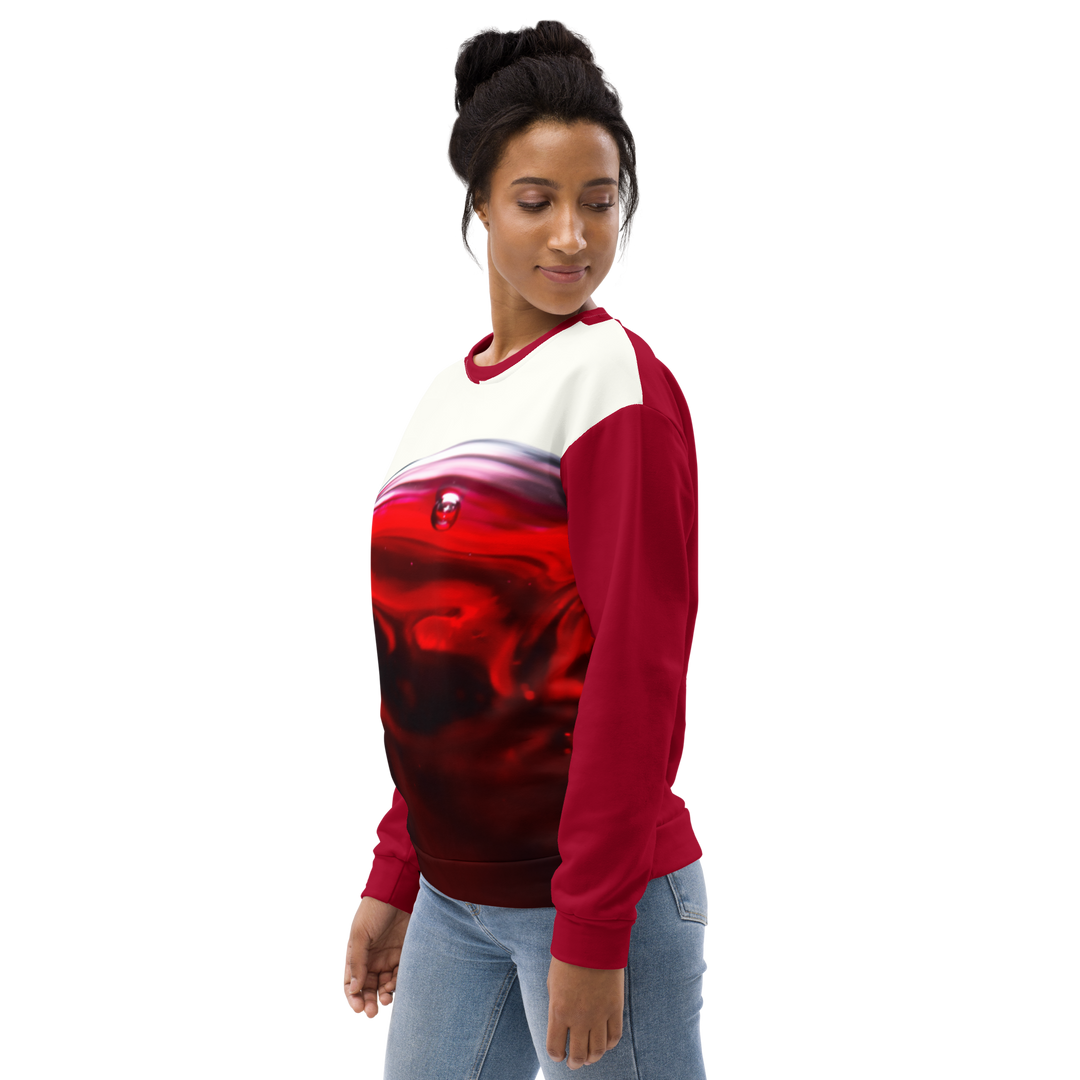 Felpa unisex Uomo/Donna WINE - Gufetto Brand 