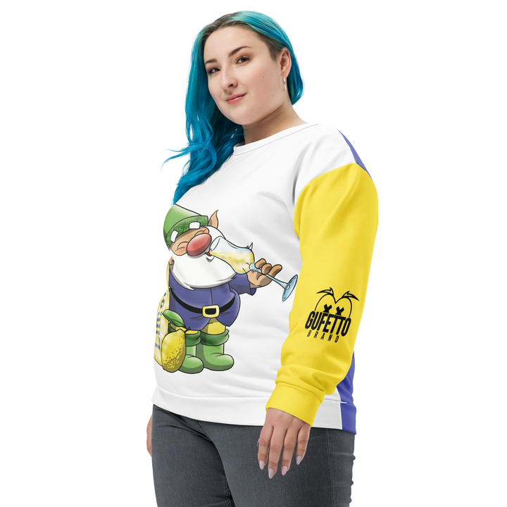 Felpa unisex Uomo/Donna LIMONCELLOLO - Gufetto Brand 
