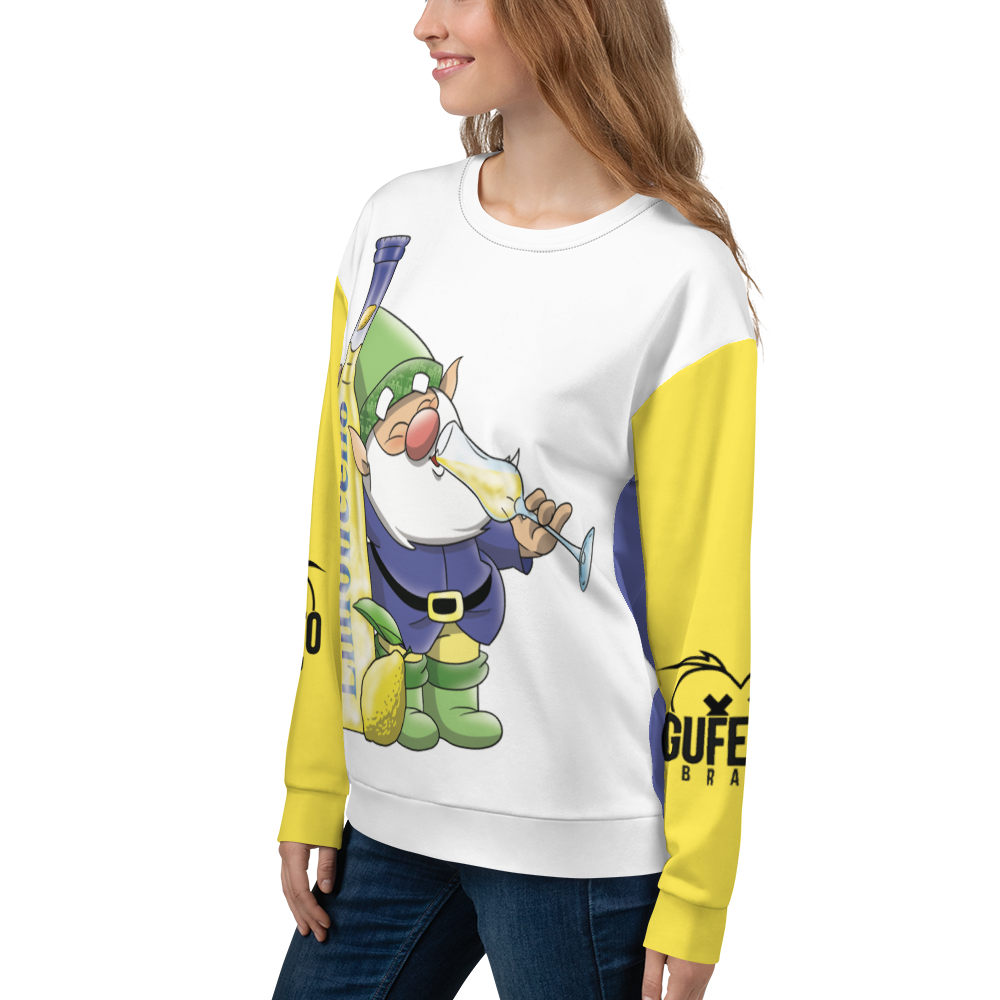 Felpa unisex Uomo/Donna LIMONCELLOLO - Gufetto Brand 