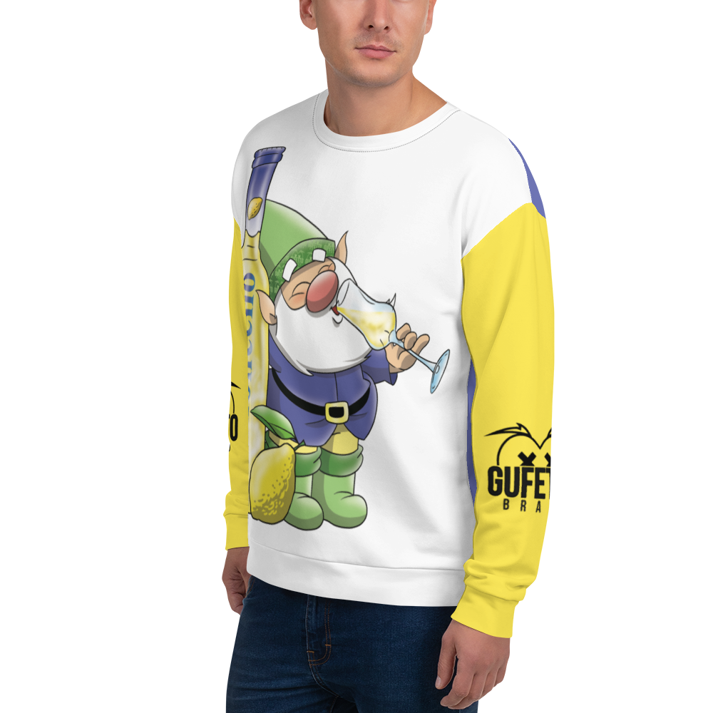 Felpa unisex Uomo/Donna LIMONCELLOLO - Gufetto Brand 