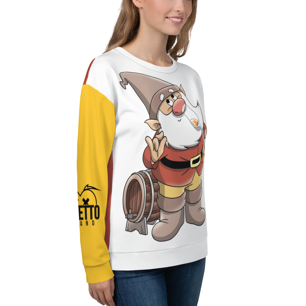 Felpa unisex Uomo/Donna GRAPPOLO - Gufetto Brand 
