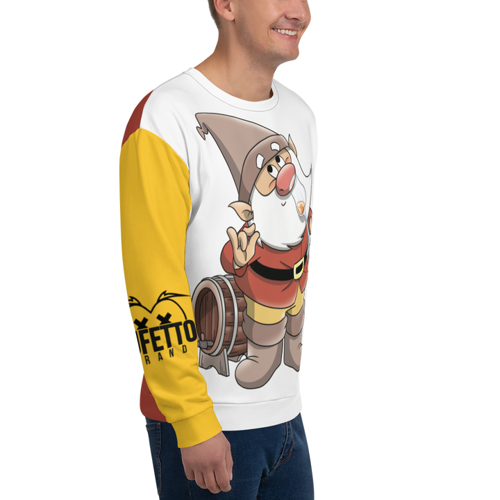 Felpa unisex Uomo/Donna GRAPPOLO - Gufetto Brand 