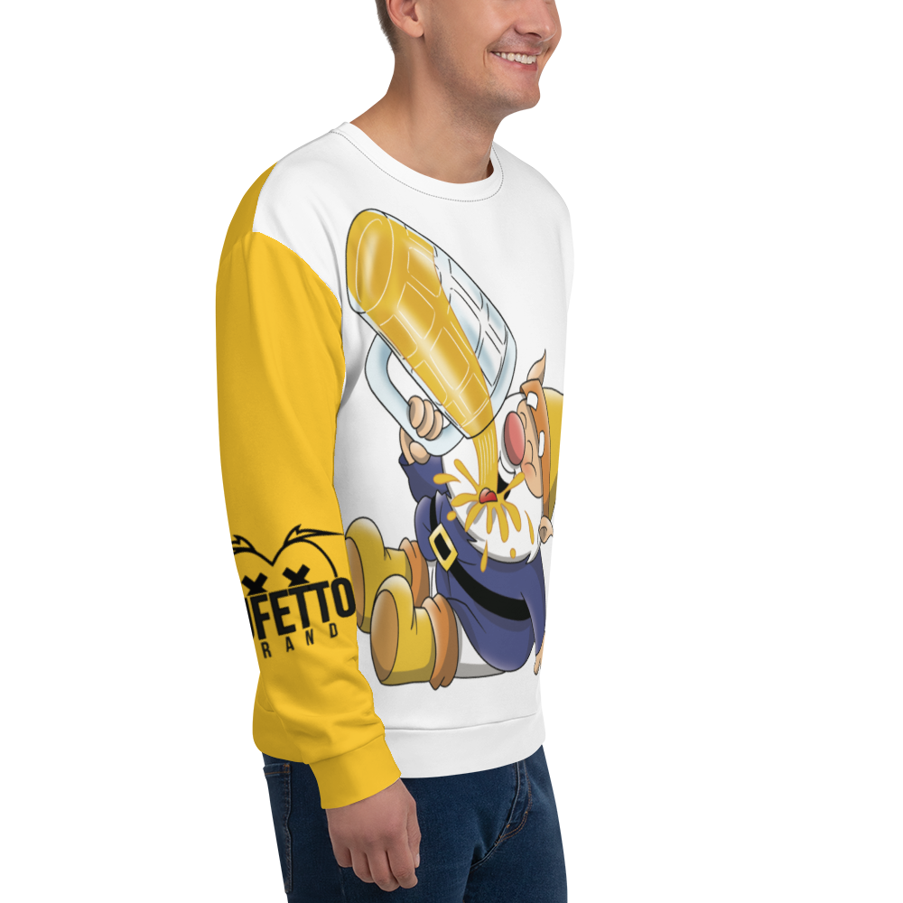 Felpa unisex Uomo/Donna BIRROLO TWO - Gufetto Brand 