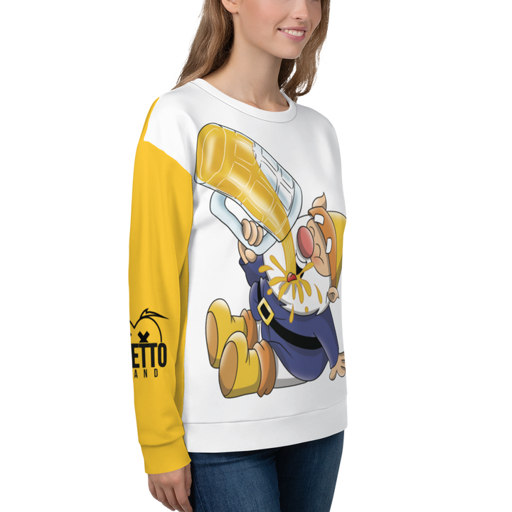 Felpa unisex Uomo/Donna BIRROLO TWO - Gufetto Brand 