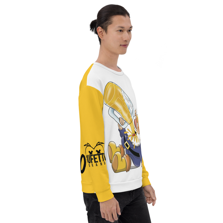 Felpa unisex Uomo/Donna BIRROLO TWO - Gufetto Brand 