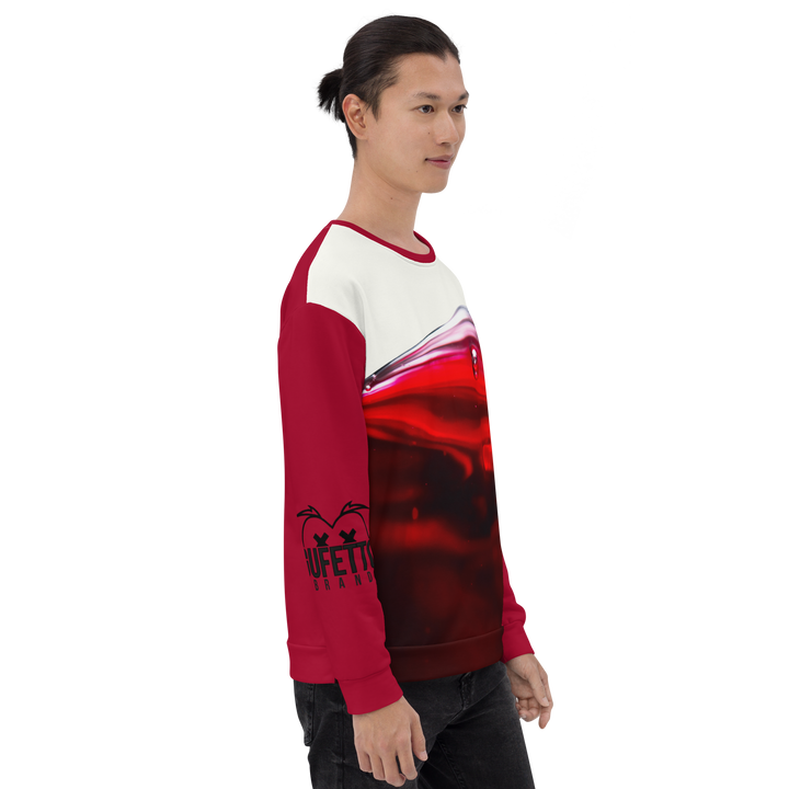 Felpa unisex Uomo/Donna WINE - Gufetto Brand 