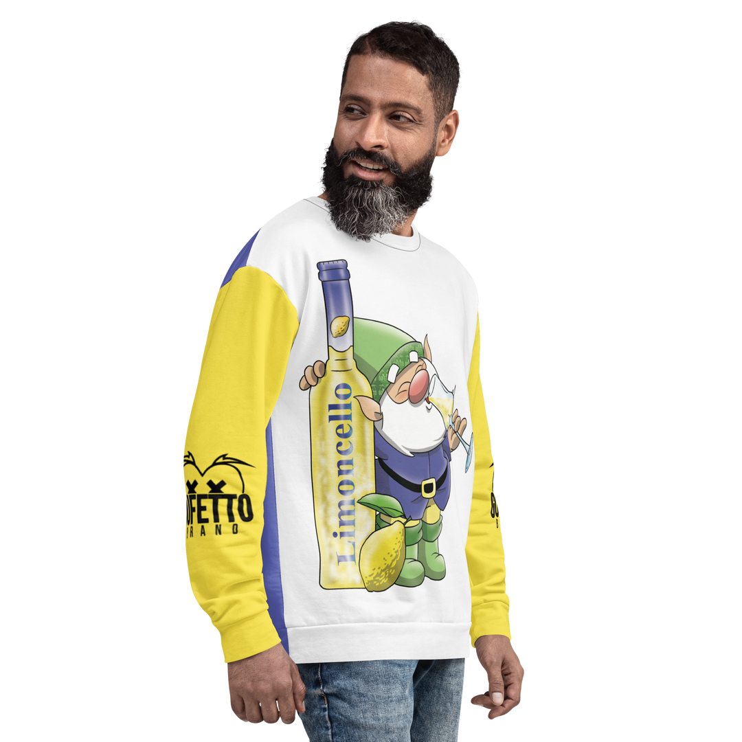 Felpa unisex Uomo/Donna LIMONCELLOLO - Gufetto Brand 