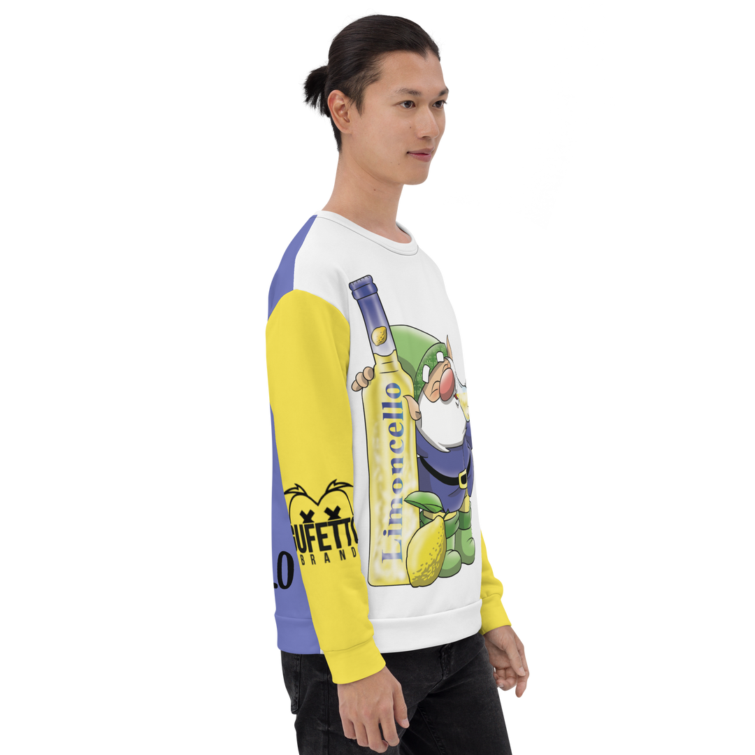 Felpa unisex Uomo/Donna LIMONCELLOLO - Gufetto Brand 