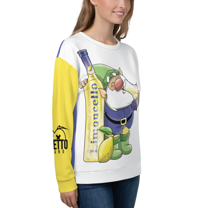 Felpa unisex Uomo/Donna LIMONCELLOLO - Gufetto Brand 