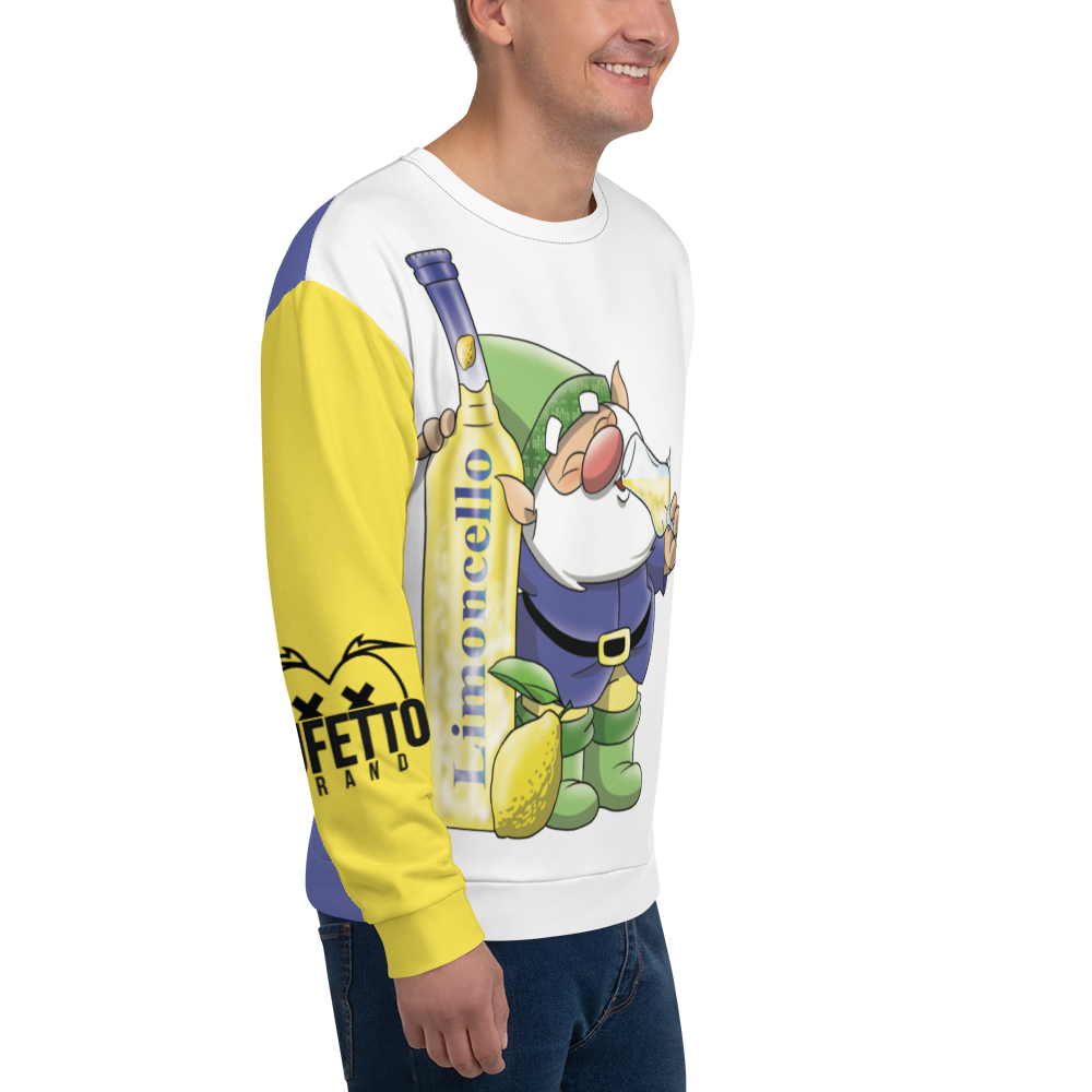 Felpa unisex Uomo/Donna LIMONCELLOLO - Gufetto Brand 