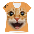 Maglietta sportiva donna Gatto Ginger - Gufetto Brand 