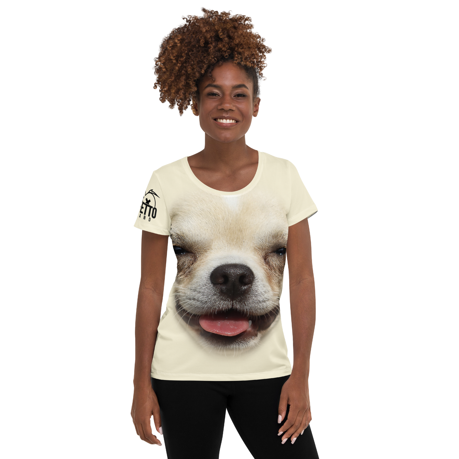 Maglietta sportiva donna Chihuahua - Gufetto Brand 