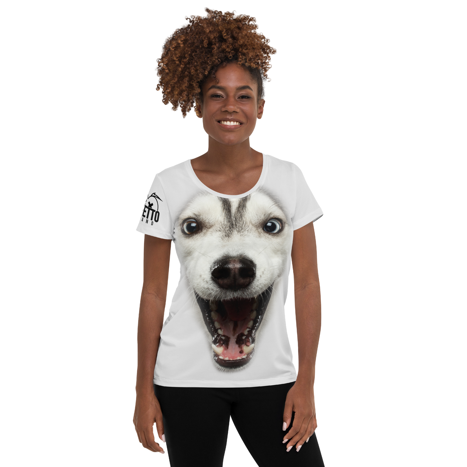 Maglietta sportiva donna Husky - Gufetto Brand 