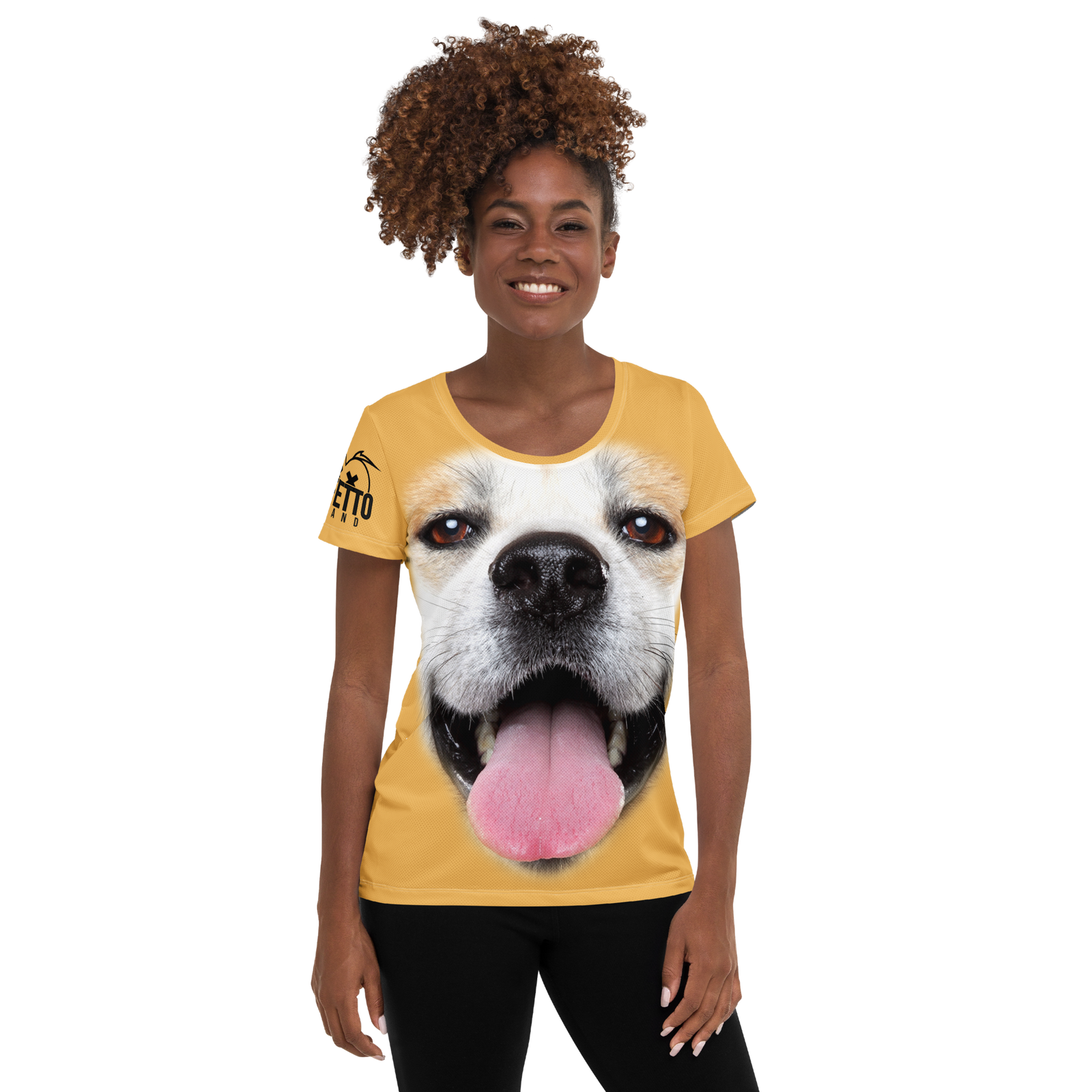 Maglietta sportiva donna Akita Inu - Gufetto Brand 