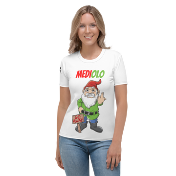 T-shirt donna Mediolo Bianca