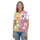 T-shirt donna FLOWER SMILE - Gufetto Brand 