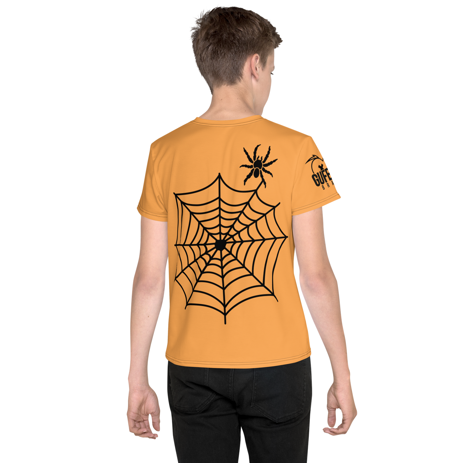 T-shirt girocollo per ragazzi Halloween - Gufetto Brand 