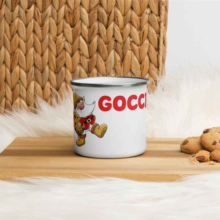 Tazza smaltata GOCCIOLO - Gufetto Brand 
