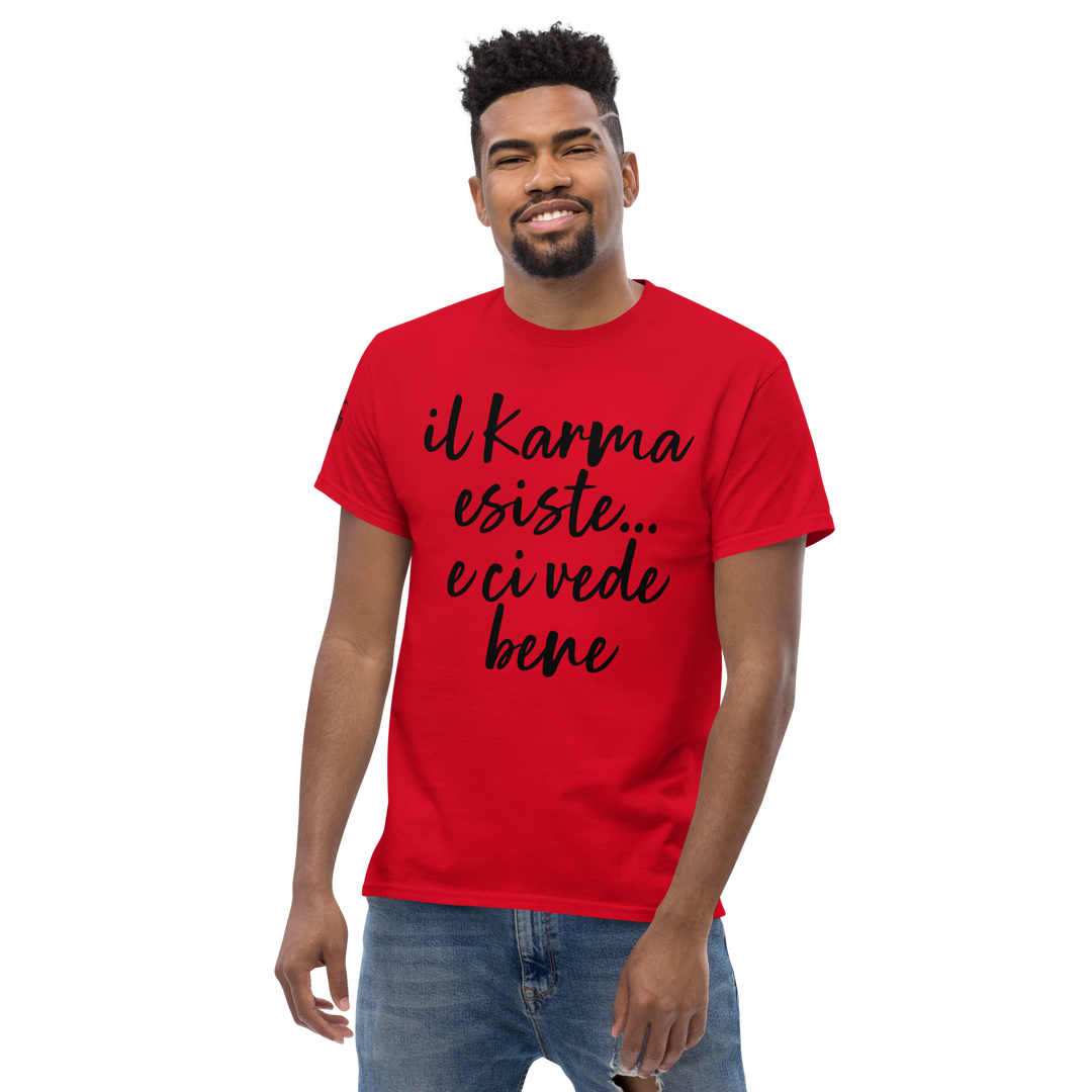 Maglietta classica uomo Karma - Gufetto Brand 