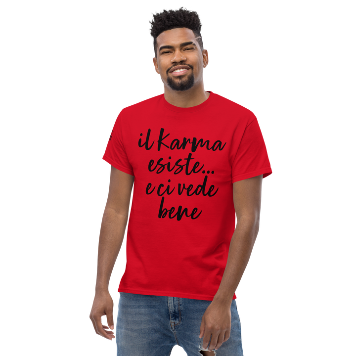 Maglietta classica uomo Karma - Gufetto Brand 