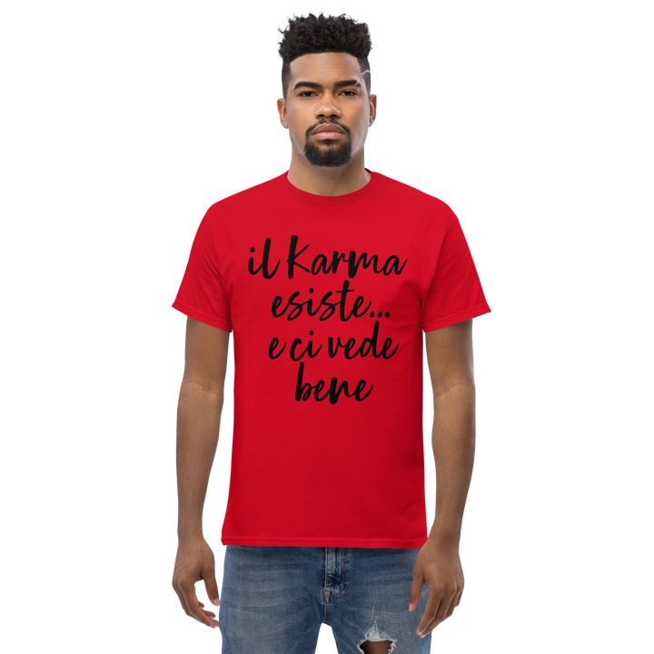 Maglietta classica uomo Karma - Gufetto Brand 